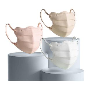 超亚蝶形口罩女高颜值2025新款低呼吸阻力一次性成人透气独立包装