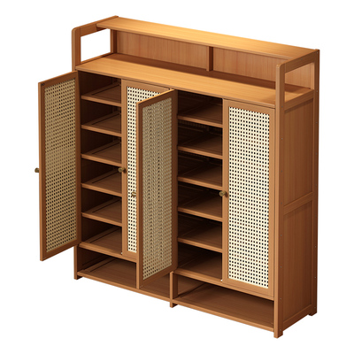 鞋柜2025新款爆款高档好看多层家用门口入户门楼道收纳省空间鞋架