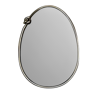 轻奢不规则led智能浴室镜北欧侘寂风家居设计师化妆镜艺术装饰镜