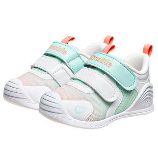 基诺浦机能鞋秋款婴幼儿宝宝步前轻盈透气网面关键鞋GB2226