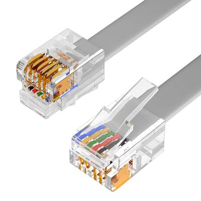 扁平纯铜信号网线，6芯数据线