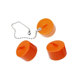 汽车检具标准件 橘黄色基准套保护盖 防尘盖30-10mm