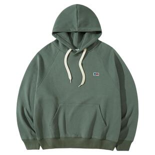 NOTHOMME 重磅320g户外远红外发热保暖加绒复古针织连帽卫衣