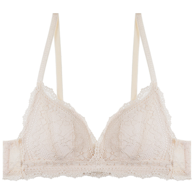 小胸聚拢不空杯套装文胸