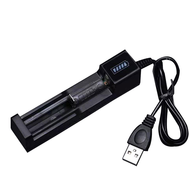 18650锂电池USB充电器3.7多功能通用型303激光笔手电筒充电器4.2V