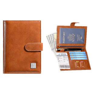 复古油皮护照夹旅行外出证件包一体钱包卡包护照夹皮质护照包出国