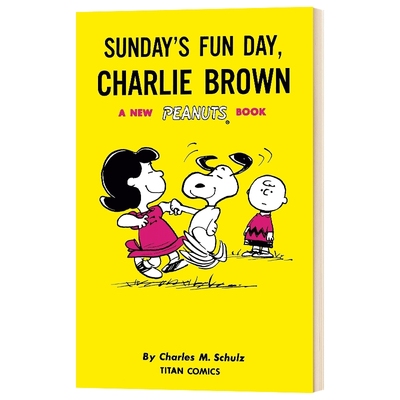 英文原版 Peanuts Sunday's Fun Day Charlie Brown 史努比经典漫画 英文版 进口英语原版书籍儿童全英语书