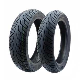适用豪爵UHR150前轮胎110/80-14后轮胎130/70-14原装防滑真空轮胎