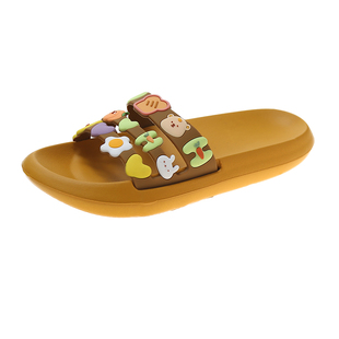 网红可爱拖鞋女夏时尚外穿2026夏季新款室内家用防滑洗澡凉拖鞋女