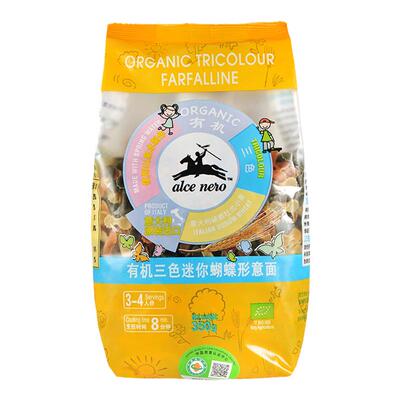 alce有机尼奥迷你350g意大利面条