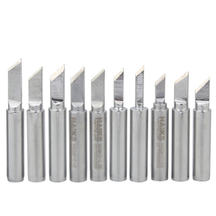 900M-T-K 936焊台无铅烙铁头扁头烙铁咀K形斜口焊接芯片拖焊HAIKE