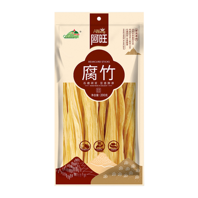 阿旺无添加黄豆腐皮腐竹古法工艺