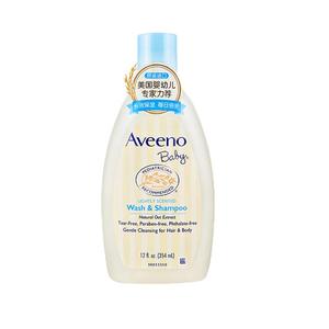 【自营】Aveeno/艾惟婴儿洗发沐浴露354ml