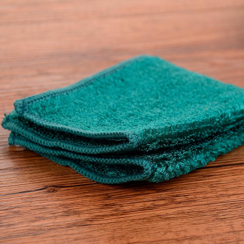 洗碗布竹纤维去油厨房专用抹布吸水不沾油刷碗百洁布懒人擦桌毛巾