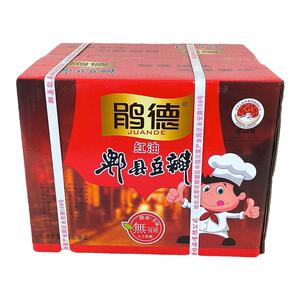 四川 正宗 鹃德郫县红油细豆瓣酱10kg 川菜火锅酒店餐饮装 辣椒酱