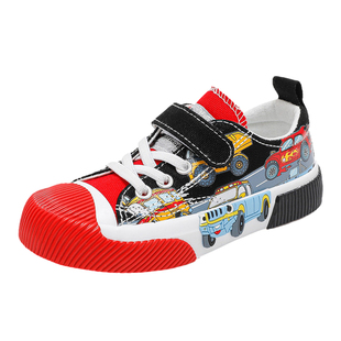 回力童鞋儿童街舞帆布鞋2024春季新款潮男孩休闲时尚男童低帮鞋子