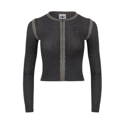 【自营】Adidas/阿迪达斯SWEATER JKT W运动针织开衫毛衣KR5037