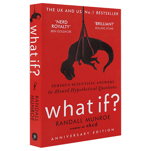 预售英文原版 What if 那些古怪又让人忧心的问题 如果这样会怎样 国外儿童科普百科读物 兰道尔门罗 Randall Munroe
