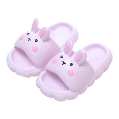 儿童凉拖鞋卡通可爱兔子防滑室内室外洗澡外穿软底女孩夏季新款