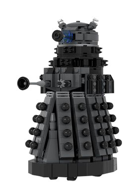 积木玩家MOC神秘博士Dalek拼装摆件儿童益智礼物男孩女孩玩具模型