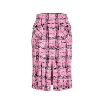 MARYLING粗花呢包臀裙