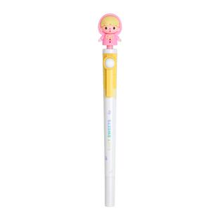 网红转转笔创意可爱旋转解压笔ins日系卡通超萌减压笔圆珠笔学生专用好看的水笔黑笔女生款文具中性笔高颜值