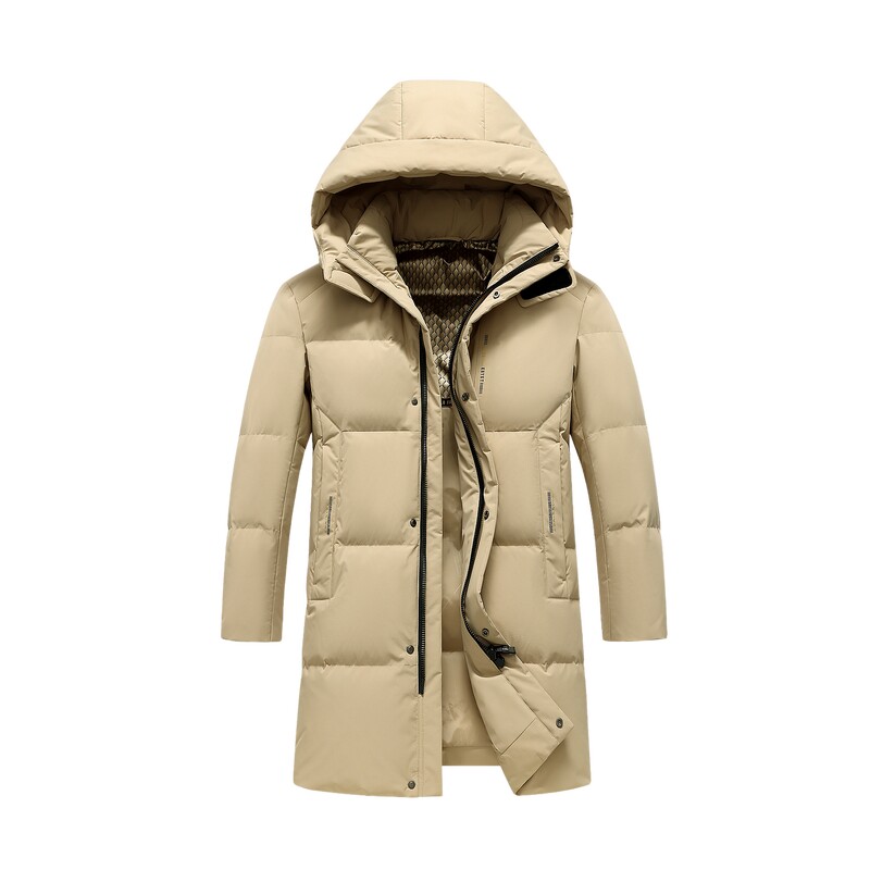 中长款羽绒服雪中飞商务休闲