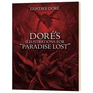 多雷版画失乐园黑白插画集 英文原版 Doré's Illustrations for Paradise Lost 英文版进口原版英语书籍