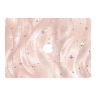 檀雪ins风星星适用于苹果华为macbookpro保护壳2025macbook套air13笔记本mac电脑壳轻薄透明保护套云感磨砂壳