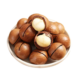 夏威夷果奶油味坚果零食批发袋装500g送开口器奶香大颗粒年货果仁