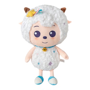 大号懒洋洋玩偶喜羊羊公仔美羊羊毛绒玩具小羊布娃娃抱枕生日礼物