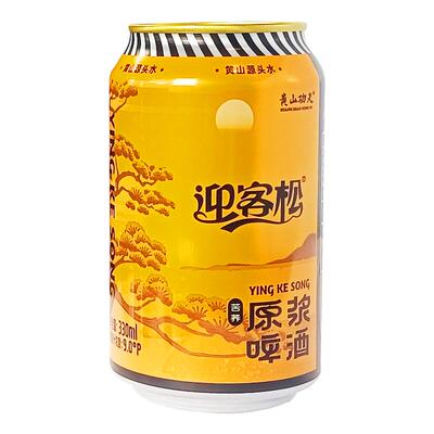 黄山功夫啤酒330ml9度荞麦原浆
