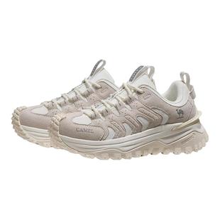 骆驼登山鞋户外徒步鞋女款2026春季厚底增高鞋子防滑减震运动鞋男