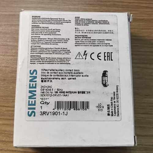 议价SIEMENS/ 西门子辅助开关 3RV1901-1J