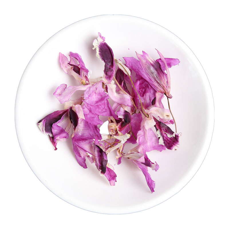 26年云南喇叭唇紫色石斛花茶干花茶新鲜特紫花石斛花级龙陵帝王