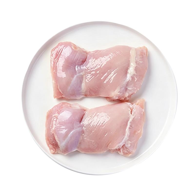 大用去骨鸡腿肉生鲜商用批发无骨带皮鸡腿鸡排鸡肉冷冻汉堡鸡腿排