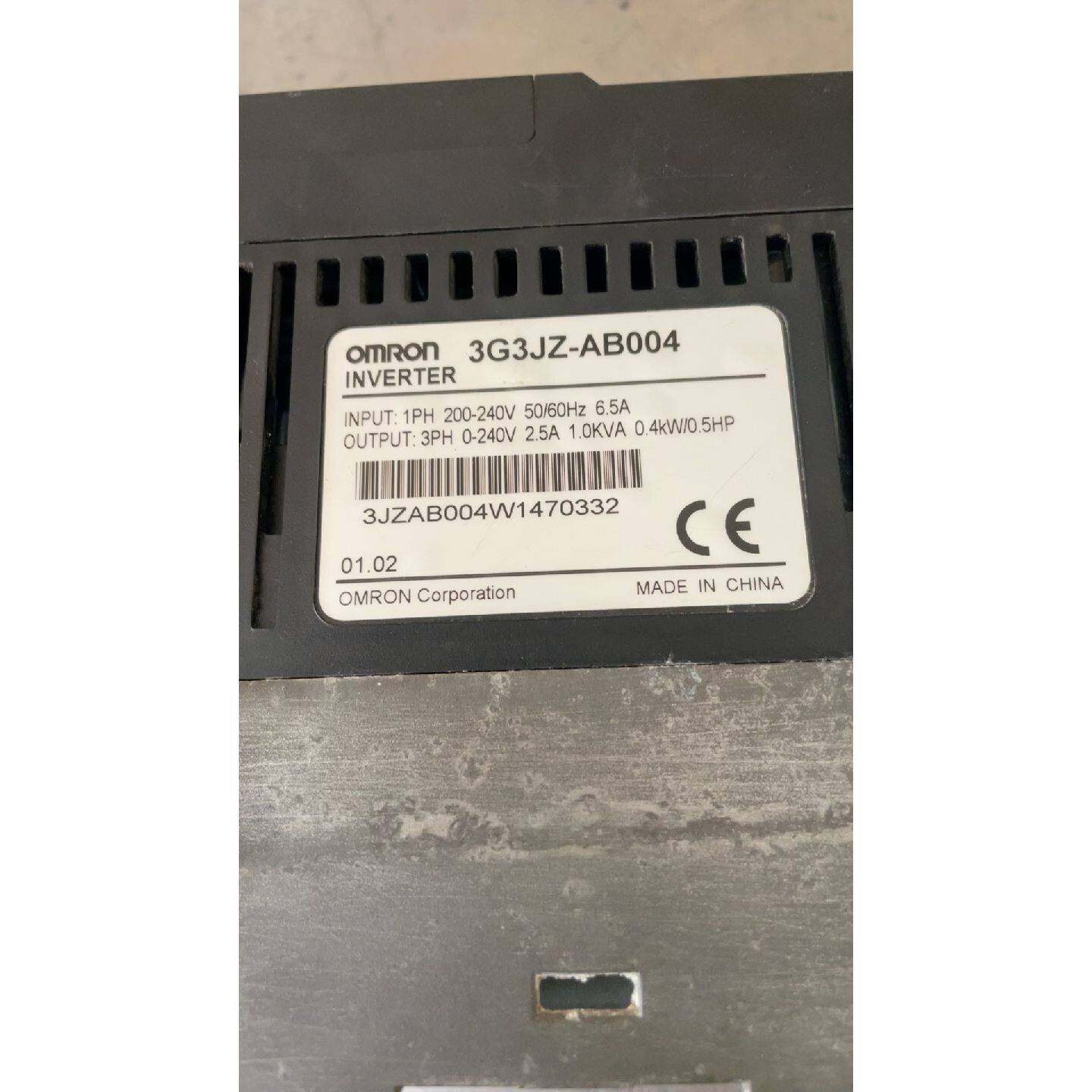议价欧姆龙变频器3G3JZ-AB004 0.4KW 200V