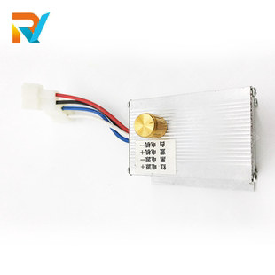 12V250W-500W调速 控制器开关12伏调速器12V调速开关膨化机配件