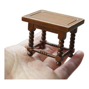 微缩模型小摆件欧式茶几沙发柜子12分家具娃娃手办玩具迷你摆件