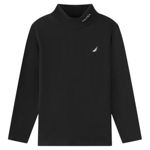 【自发热】NAUTICA童装男女童T恤秋冬季儿童半高领打底衫保暖内衣