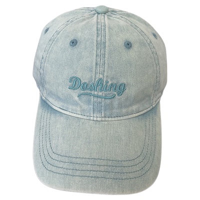 Dashing字母刺绣软顶棒球帽子女时尚清新休闲百搭潮流品质鸭舌帽