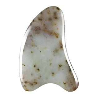 正品南阳玉石面部刮痧板脸部美容板刮脸板女一对拨筋全身通用天然