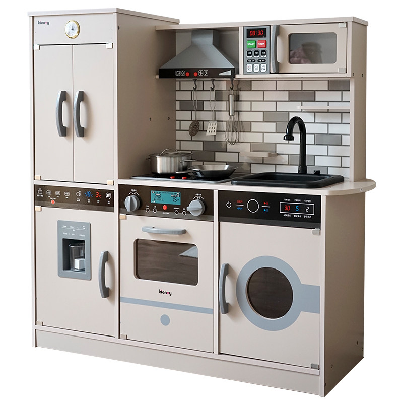 儿童过家家玩具声光大号出水厨房