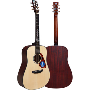 玛利亚 M6/M6C吉他 云杉桃花芯面单民谣吉他 指弹吉他 入门 初学