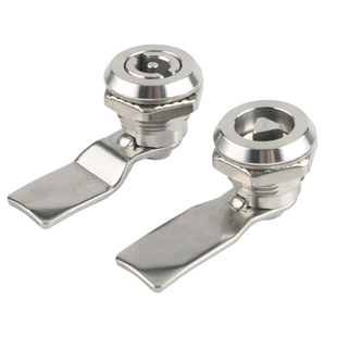 海坦MS705不锈钢转舌锁 三角锁芯一字锁 配电箱 锁消防栓垃圾桶锁