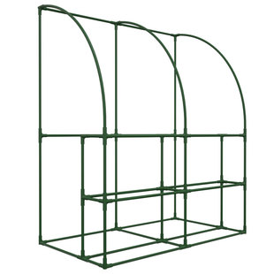 半边花棚暖房暖棚室外花卉绿植盆栽庭院小温室简易房冬季保温保暖