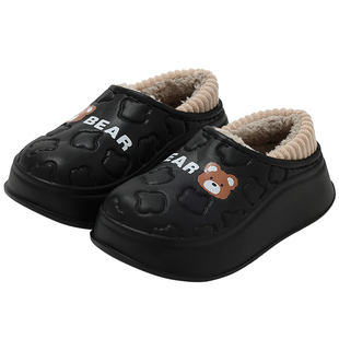儿童棉拖鞋男童宝宝2025新款防水防滑家居室内保暖中大童棉鞋女孩