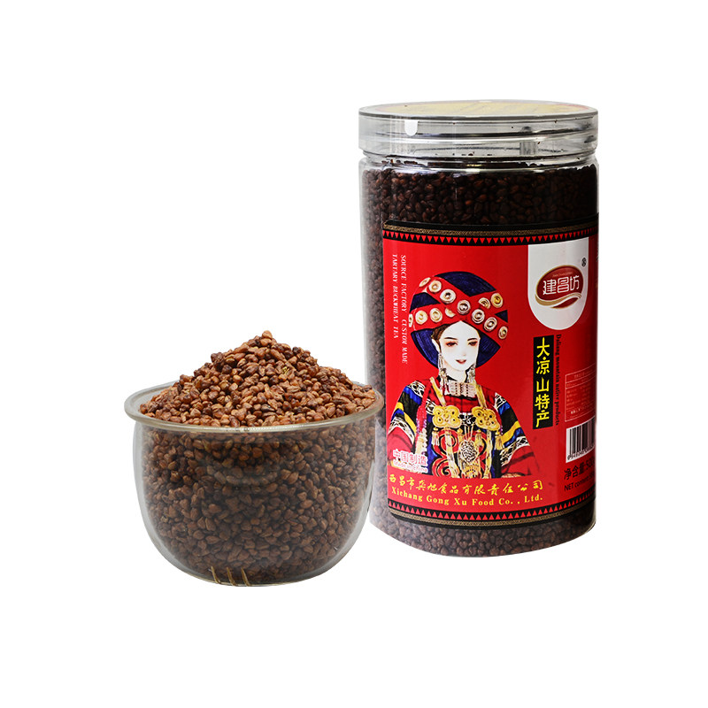 大凉山黑苦荞全胚茶500g