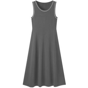 太平鸟女装春季时尚气质高腰淑女纸片人连衣裙A1FAE1352