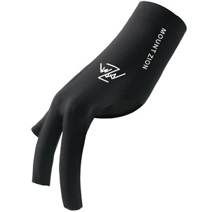 台球三指手套职业透气薄款男女专业打桌球斯诺克防滑露指无痕手套